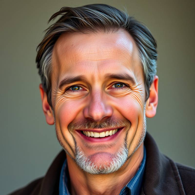 John Doe smiling